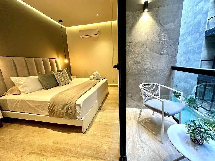 Apartment Luxury Loft With Rooftop Pool & Bar By Solmar Rentals Playa del Carmen