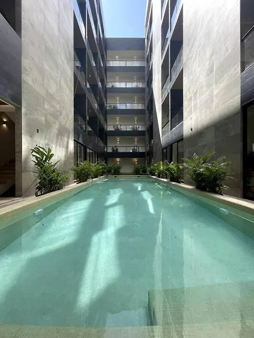 Luxury Loft With Rooftop Pool & Bar By Solmar Rentals Playa del Carmen Apartment