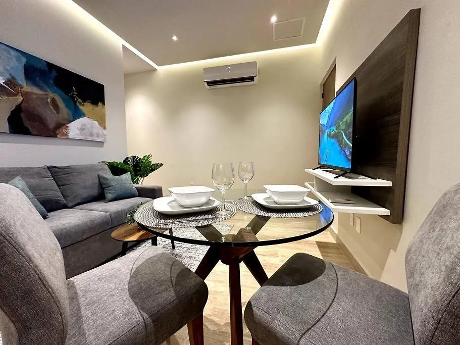 Apartment Luxury Loft With Rooftop Pool & Bar By Solmar Rentals Playa del Carmen